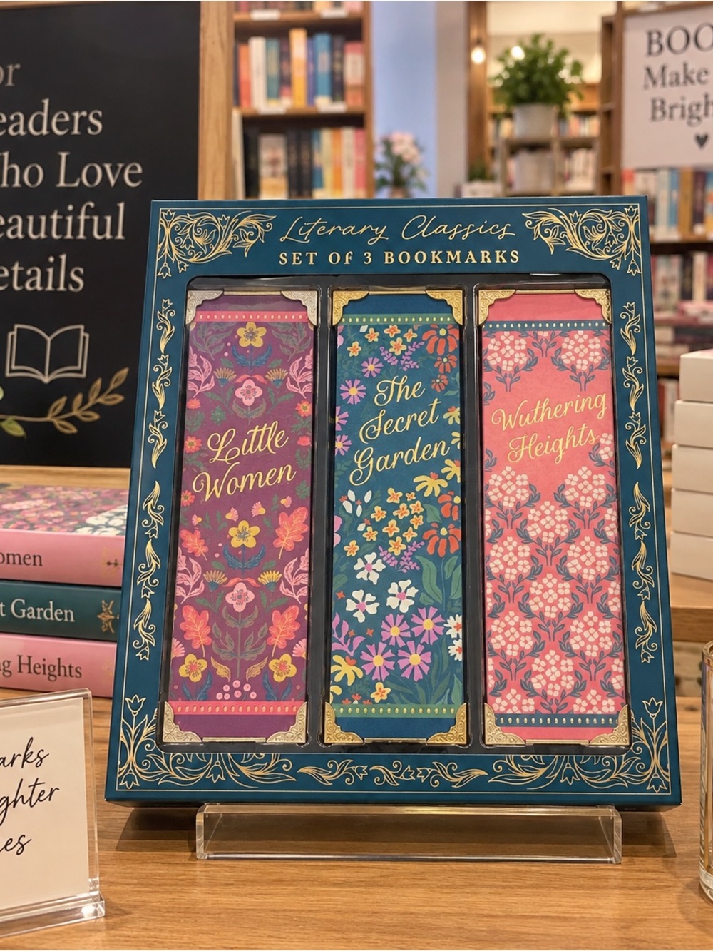 Literary Classics Set of 3 Bookmarks